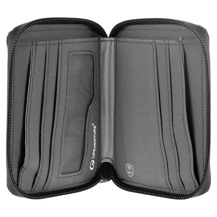 Гаманець Lifeventure Recycled RFID Mini Travel Wallet grey