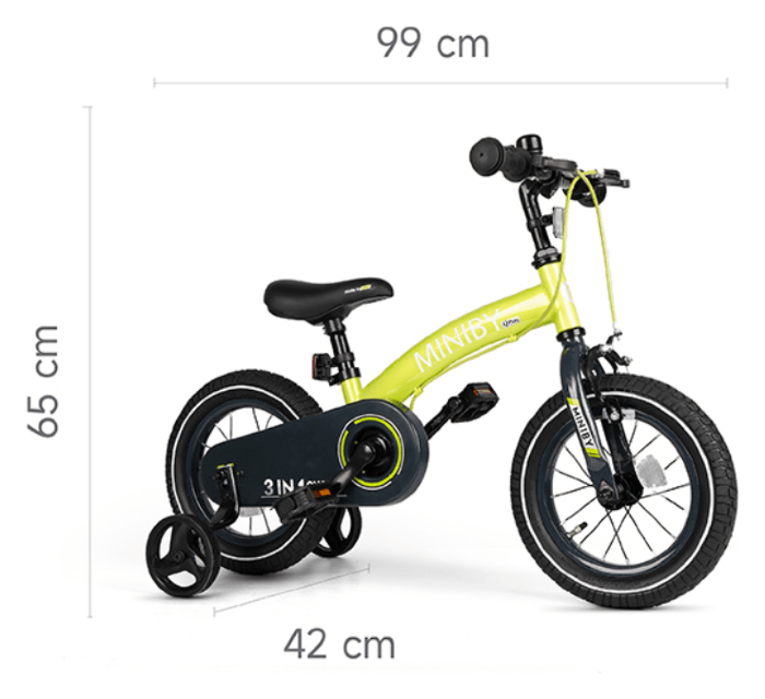 Велосипед 3in1 Q PLAY MINIBY Solid grey 7339 (Solid grey 7339)