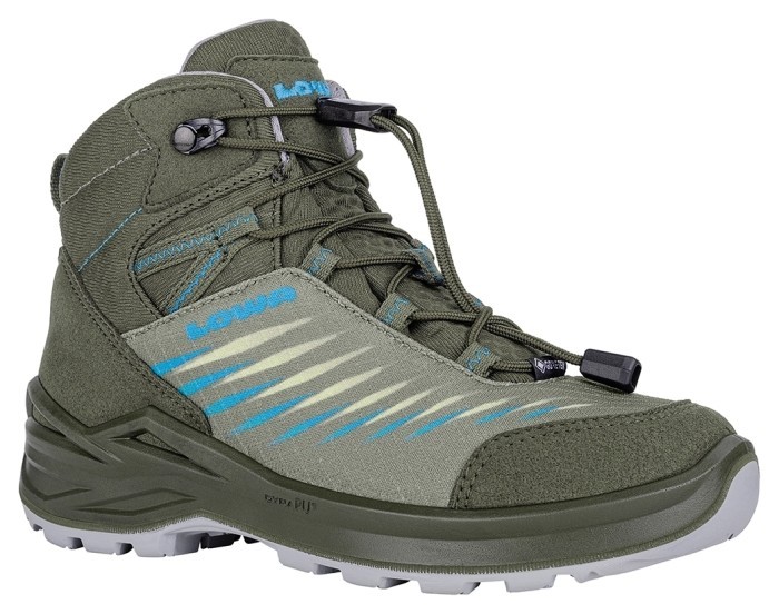 Ботинки LOWA Zirrox II GTX MID Jr olive-sky