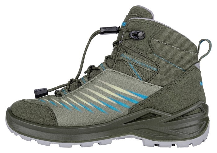 Ботинки LOWA Zirrox II GTX MID Jr olive-sky