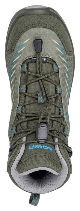 Ботинки LOWA Zirrox II GTX MID Jr olive-sky