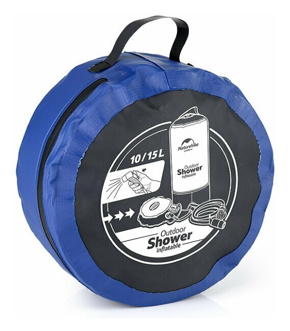 Душ кемпінговий Naturehike NH17L101-D, блакитний