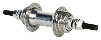 Втулка задня DD FR Сталь 36H 12G під гайку OLD - 110 мм 9,5*185мм чорний VLT SF-A03 подвійна різьба