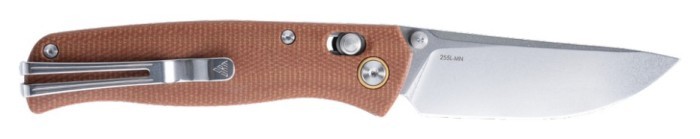 Ніж складаний SRM Medal 255L-MN, коричневий