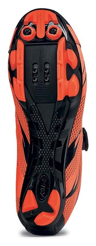 Туфлі велосипедні Northwave SCORPIUS 2 PLUS M 42 (9.5US) Lobster orange/black (80162024-28) O