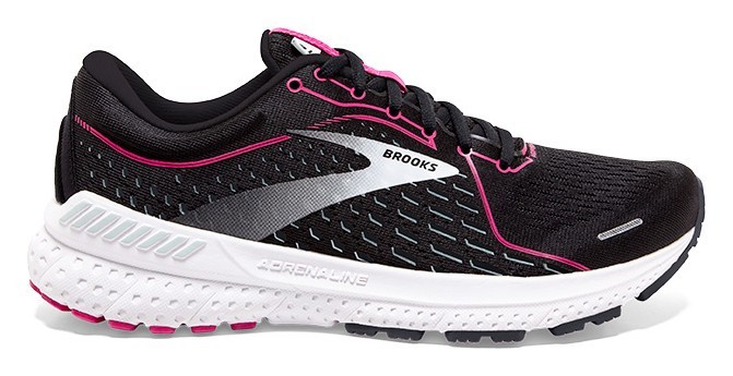 Кросівки жіночі Brooks ADRENALINE GTS 21 W 36.5 (6.0US) 054 Black/raspberrysorbet/ebony (1203291B054)