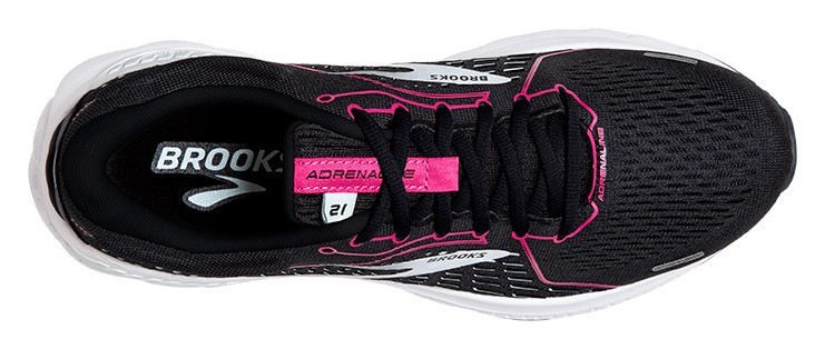 Кросівки жіночі Brooks ADRENALINE GTS 21 W 36.5 (6.0US) 054 Black/raspberrysorbet/ebony (1203291B054)
