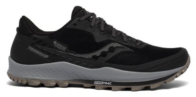 Кросівки чоловічі для бігу Saucony PEREGRINE 11 GTX M 44 (10.0US) Black/gravel (20643-45s)