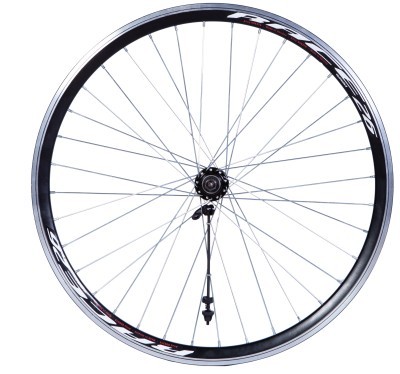 Колесо задн. VLT 26" AL 36H під V-brake WANGZHEN 201RBQ під тріскачку чорний пром. підшипник