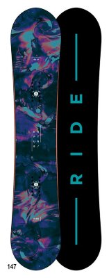 Сноуборд Ride Rapture 147 Multicolor (12B0027)