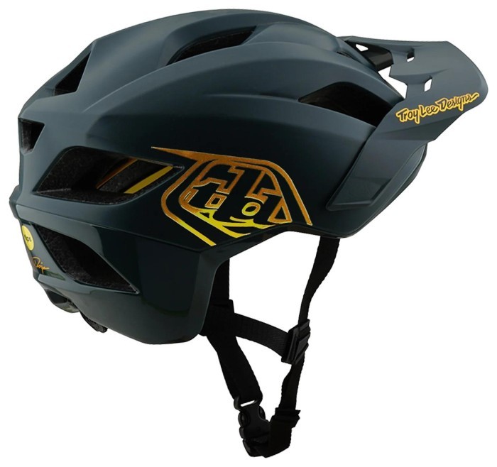 Вело шолом TLD FLOWLINE HELMET; POINT [GRAY / GOLD] XL/XXL
