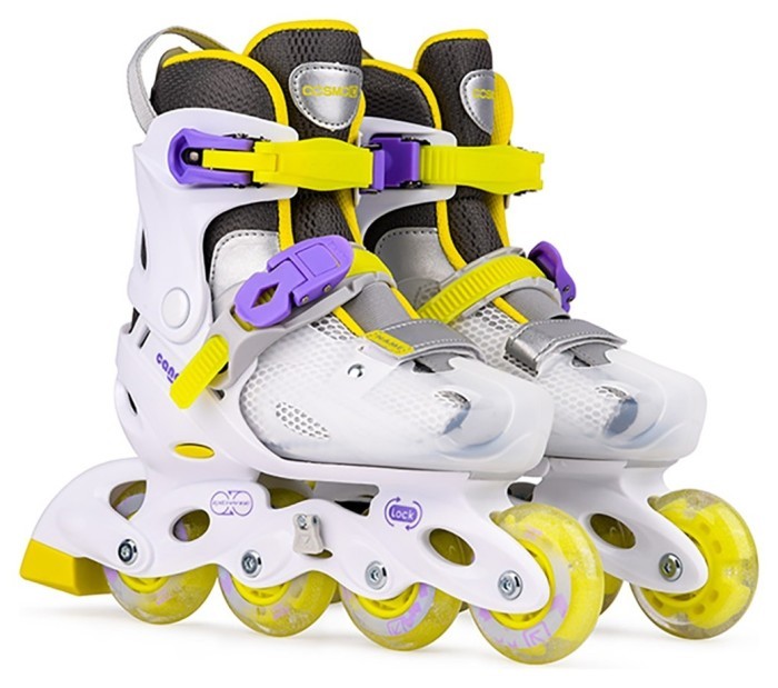 Ролики Cosmo ID Candy Flash white