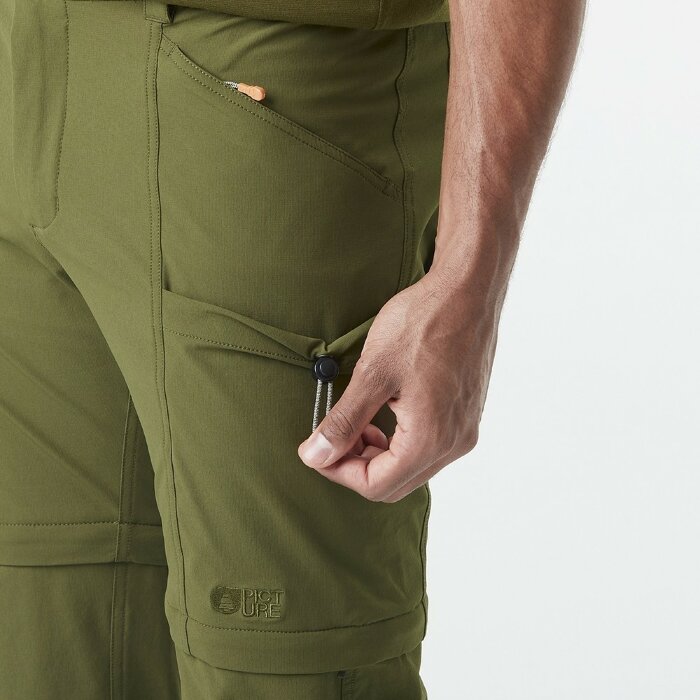 Picture Organic штани трекінгові Outif 2in1 Stretch tobacco L