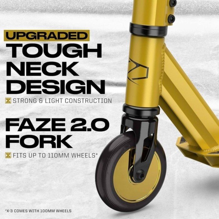 Трюковий самокат Maraton Fuzion X3 Pro, 1 шт