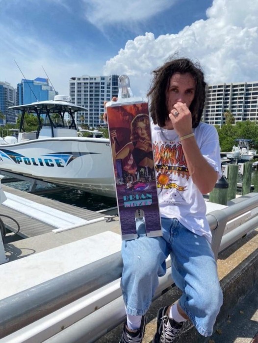 Дека AO Scooters Brian Noyes V3 Signature 7.0" x 22.5" - Raw