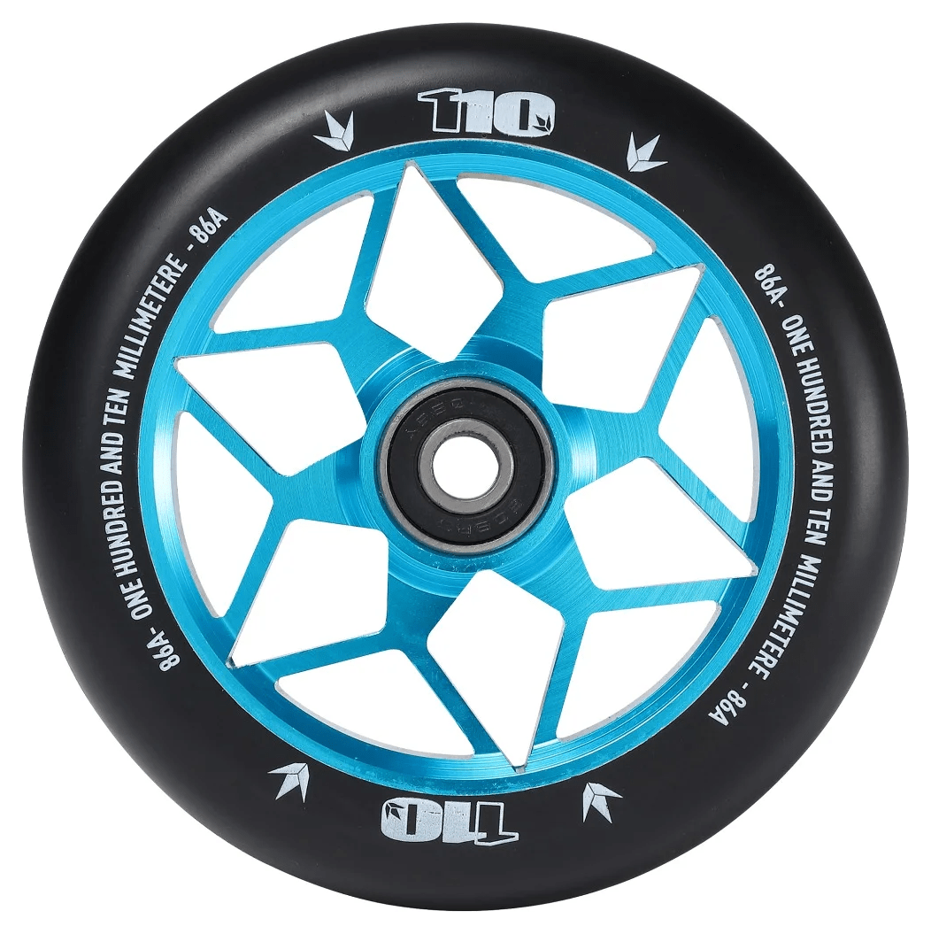 Колесо для трюкового самокату BLUNT DIAMOND 110мм x 24мм Turquoise