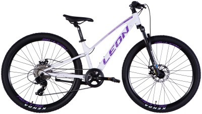 Велосипед AL 26" Leon SUPER JUNIOR DD CS рама-13" білий з бузковим 2025