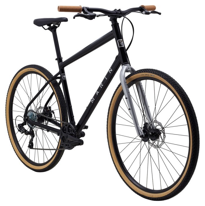 Велосипед 28" Marin KENTFIELD 1 рама - S 2025 Gloss Black/Chrome