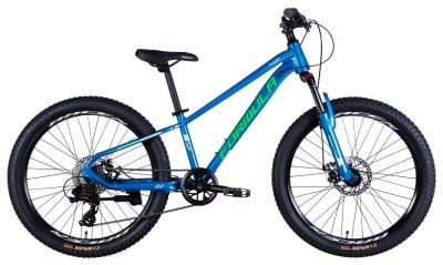 Велосипед AL 24" Formula THOR DD CS рама-12" синій з зеленим 2026