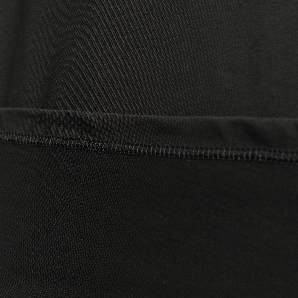 Базова чорна оверсайз футболка чоловіча весна літо однотон. Футболка оверсайз Pobedov Nude