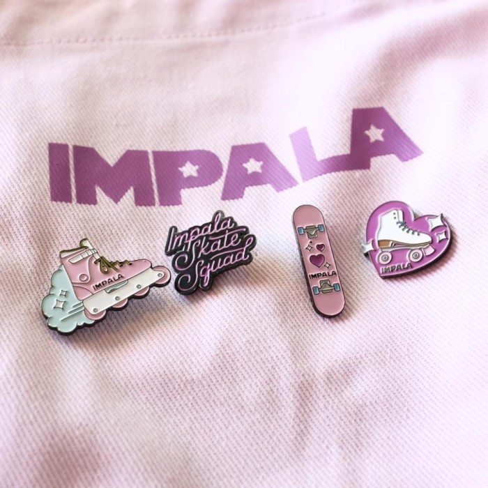 Брелоки Impala Skate Enamel Pin Pack Assorted