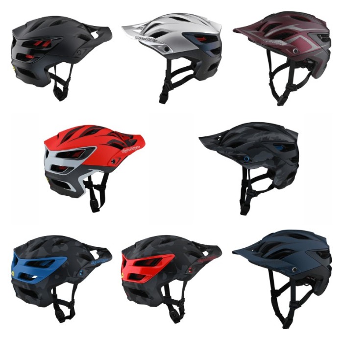 Вело шолом TLD A3 MIPS HELMET; HALO [ALPINE BLACK]  M/L