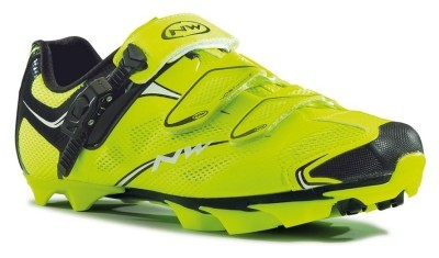 Туфлі велосипедні Northwave SCORPIUS SRS M 40 (7.5US) Yellow fluo/black (80142006 41)