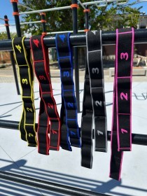 Гумка для розтяжки та фітнесу з цифрами (8804) Bavar Sport