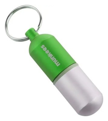 Munkees 3626 брелок Waterproof Capsule Medium grass green