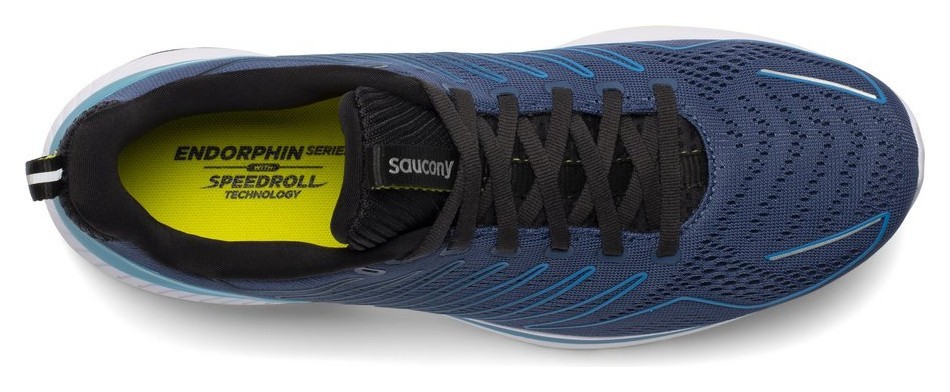 Кросівки чоловічі для бігу Saucony ENDORPHIN SHIFT M 43 (9.5US) Storm/citrus (20577-55S)