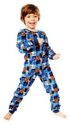 Терматизна дитяча: штани Bula KIDS 1A08BL L (152-164см) Blue robot