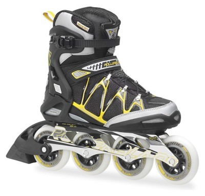 Роликові коньки для дорослих Rollerblade IGNITER 90 XT M 40.5 (8US) 260мм Black/yellow (07309800 800)