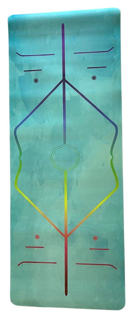 Килимок для йоги «замша каучук 5мм» Bavar Sport (1)