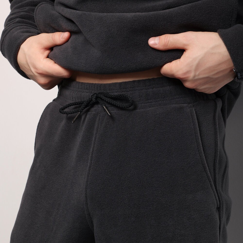 Темно-сірий костюм зимовий флісовий. Чоловічий теплий костюм Pobedov Mariot