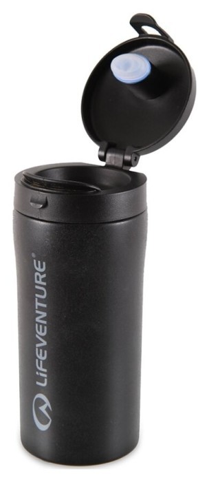 Гуртка Lifeventure Flip-Top Thermal Mug black