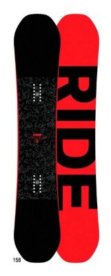 Сноуборд Ride MACHETE 158 Black/Red (12A0013.1.1)