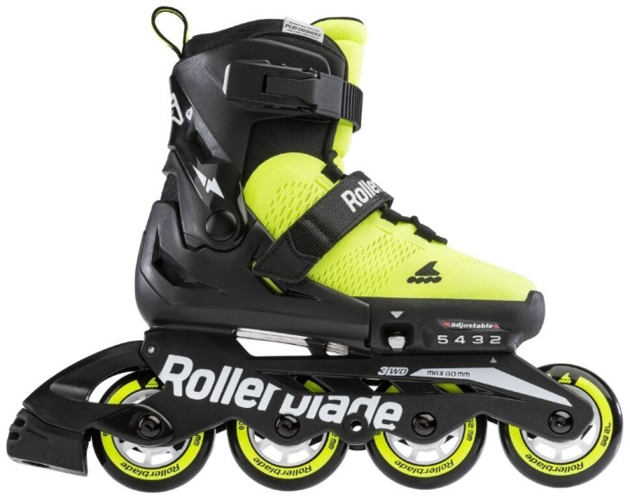 Ролики дитячі Rollerblade Microblade SE Neon Yellow Black 2023