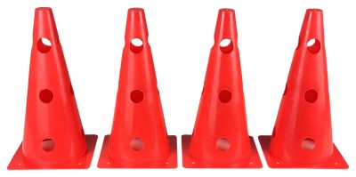 Конуси-фішки спортивні EasyFit 31 см (набір з 4 штук) червоні