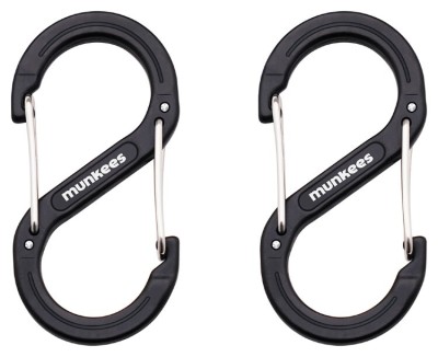 Munkees 3276 карабін Forged S 6 mm x 60 mm (пара) black