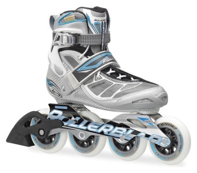 Роликові коньки для дорослих Rollerblade TEMPEST 90 W 37 (6.5US) 235мм Silver/light blue (07302300 815)