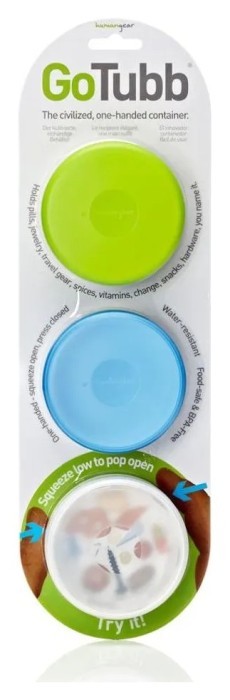 Набір контейнерів Humangear GoTubb 3-Pack Medium