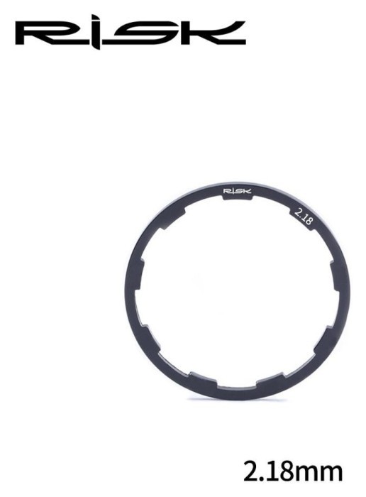 Кільце проставочне з пазом для барабана втулки алюміній 2,18*28.6 аннод. Risk RA107-3