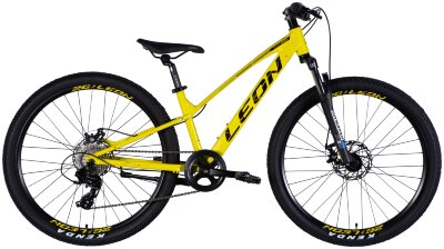 Велосипед AL 26" Leon SUPER JUNIOR DD CS рама-13" жовтий з чорним 2025