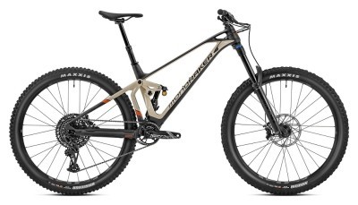 Велосипед MONDRAKER SUPER FOXY CARBON R 29&quot; T-M, Carbon / Desert Grey / Orange (2023/2024)