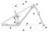 Велосипед MONDRAKER SUPER FOXY CARBON R 29" T-M, Carbon / Desert Grey / Orange (2023/2024) Фото - 3