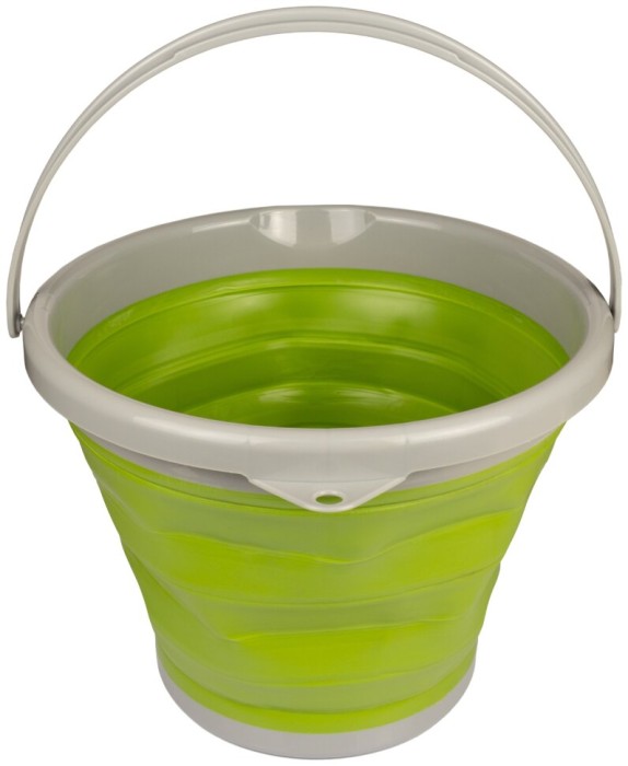 Відро TRAMP складане силіконове 10л UTRC-091 Олива