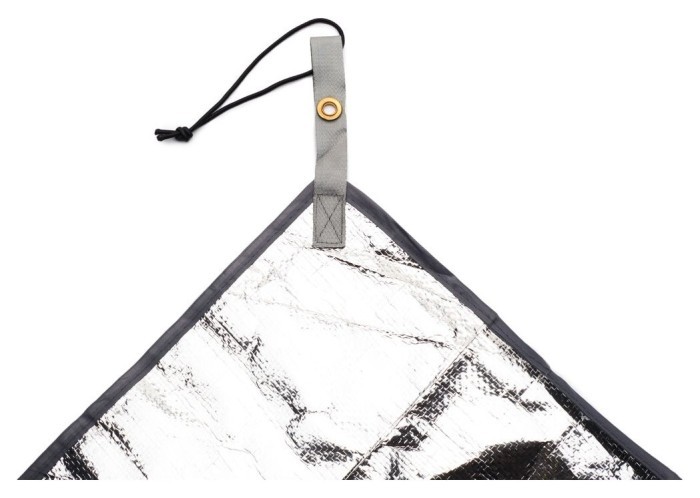 Килимок багатофункціональний кемпінговий термоізоляційний PE Naturehike NH20FCD03 з алюмінієвою плівкою, 160x200