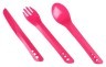 Вилка, ложка, ніж Lifeventure Ellipse Cutlery pink Фото - 2
