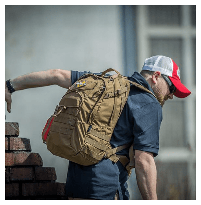 Рюкзак EDC 21л Helikon-Tex Backpack - Nylon Polyester Blend - Melange Grey