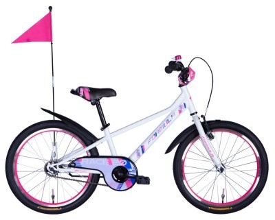 Велосипед ST 20" Formula Kid RACE BH рама-10" білий з рожевим 2026